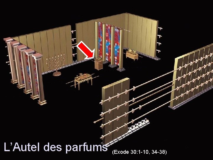 L’Autel des parfums (Exode 30: 1 -10, 34 -38) 