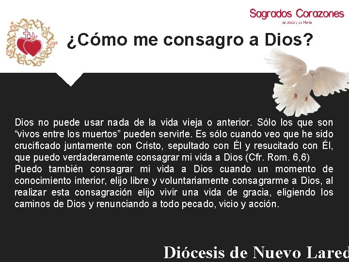¿Cómo me consagro a Dios? Dios no puede usar nada de la vida vieja
