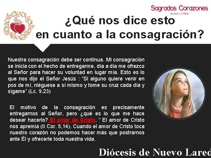 ¿Qué nos dice esto. en cuanto a la consagración? Nuestra consagración debe ser continua.