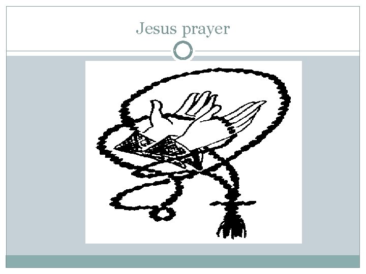 Jesus prayer Jesus prayer
