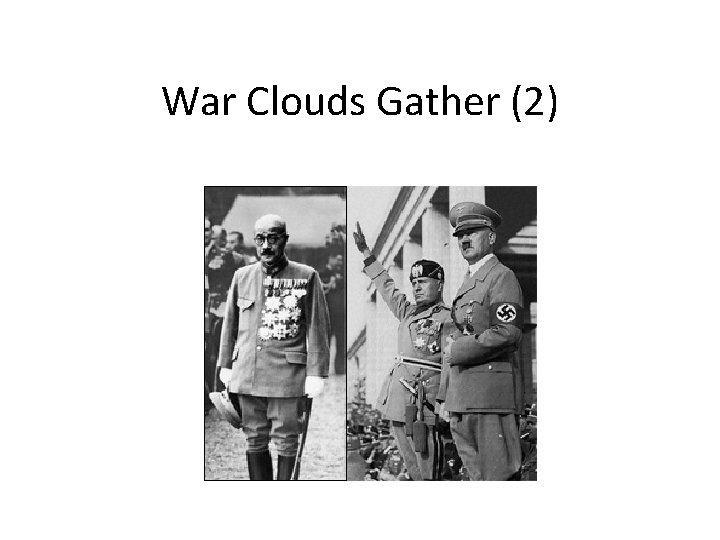 War Clouds Gather (2) 