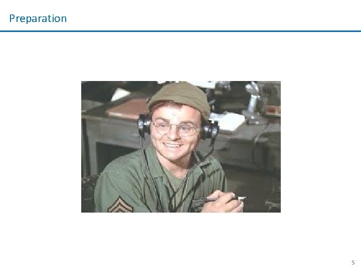 Preparation 5 Preparation 5