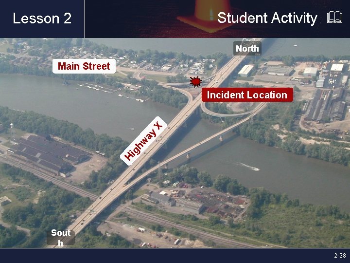 Student Activity Lesson 2 North Main Street Hi gh w ay X Incident Location