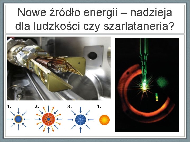 Nowe źródło energii – nadzieja dla ludzkości czy szarlataneria? Nowe źródło energii – nadzieja dla ludzkości czy szarlataneria?