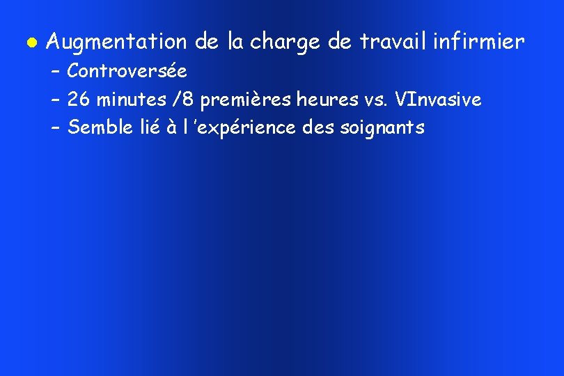 Augmentation de la charge de travail infirmier – Controversée – 26 minutes /8 Augmentation de la charge de travail infirmier – Controversée – 26 minutes /8