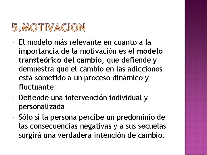 El modelo más relevante en cuanto a la importancia de la motivación es El modelo más relevante en cuanto a la importancia de la motivación es