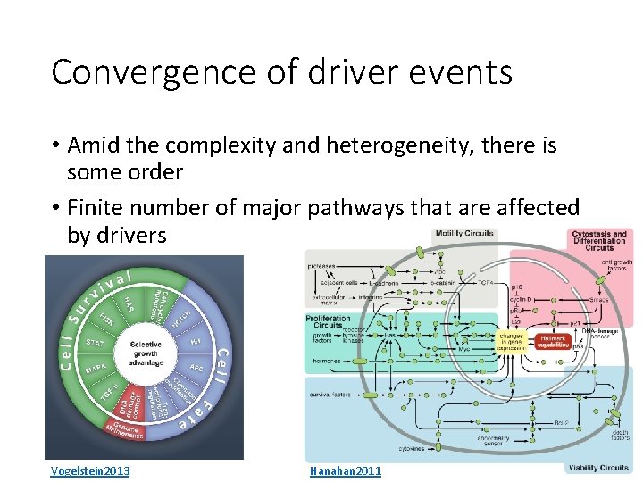 Convergence of driver events • Amid the complexity and heterogeneity, there is some order