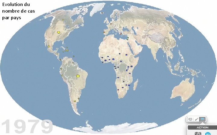 Evolution du nombre de cas par pays Evolution du nombre de cas par pays
