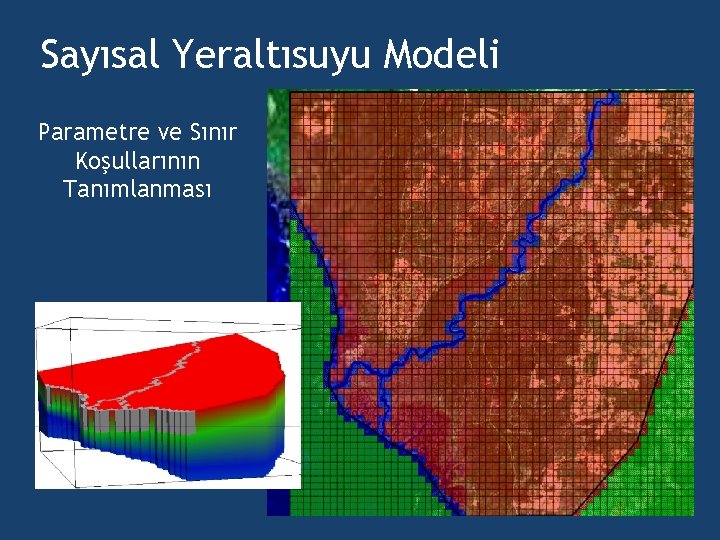 Sayısal Yeraltısuyu Modeli Parametre ve Sınır Koşullarının Tanımlanması 