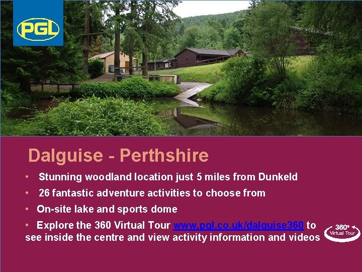 LEARNING OUTSIDE Dalguise - Perthshire • Stunning woodland location just 5 miles from Dunkeld