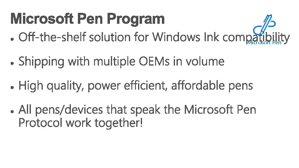 Microsoft Pen 