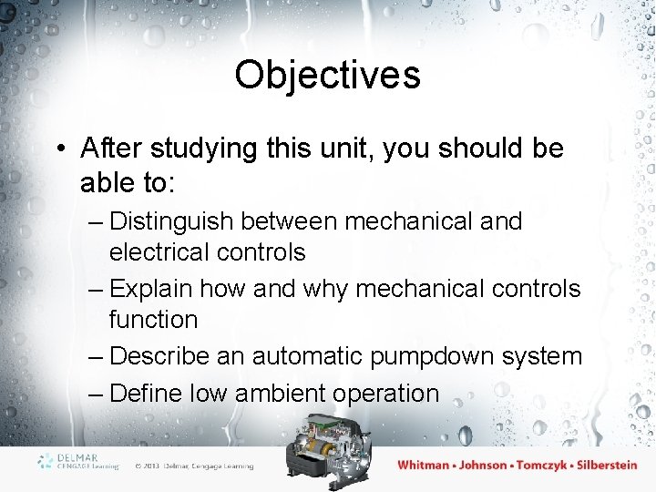 Objectives • After studying this unit, you should be able to: – Distinguish between