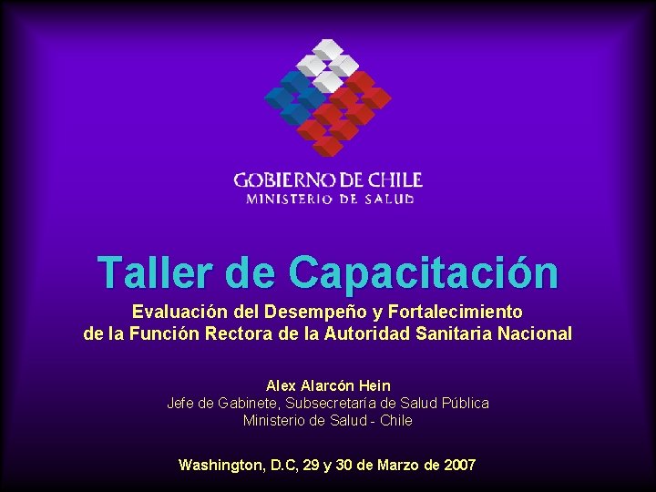 Taller de Capacitación Evaluación del Desempeño y Fortalecimiento de la Función Rectora de la