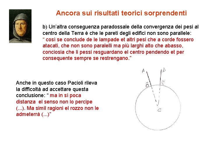 Ancora sui risultati teorici sorprendenti b) Un’altra conseguenza paradossale della convergenza dei pesi al