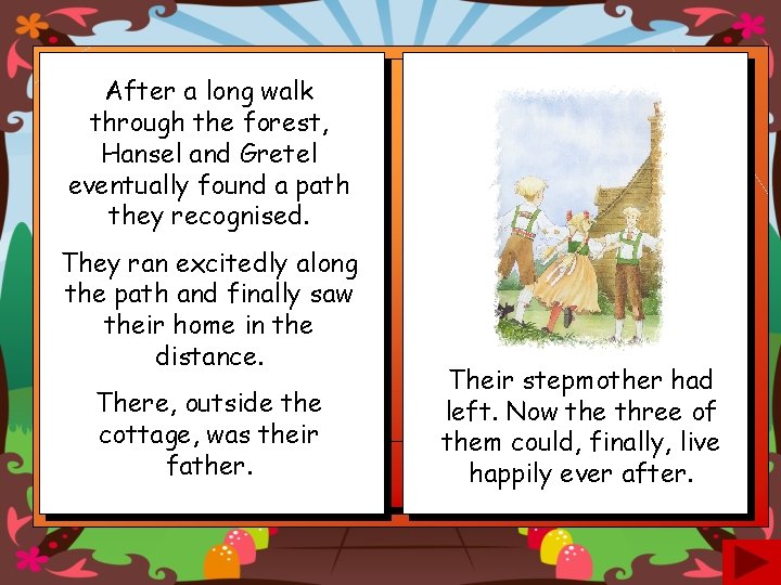 Hansel And Gretel Story Retold By Bev Evans