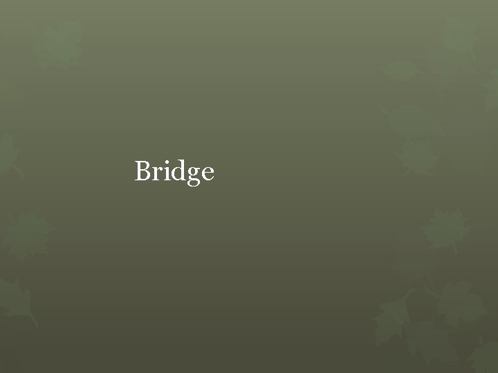 Bridge 