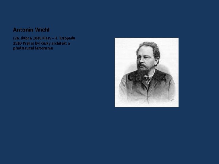 Antonín Wiehl (26. dubna 1846 Plasy – 4. listopadu 1910 Praha) byl český architekt