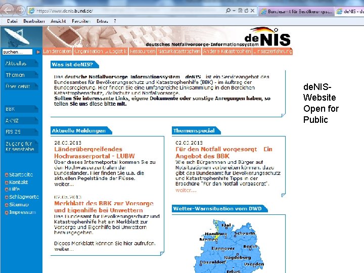 de. NISWebsite Open for Denis 1 - open Internet-pl Public Natural Hazards Germany -