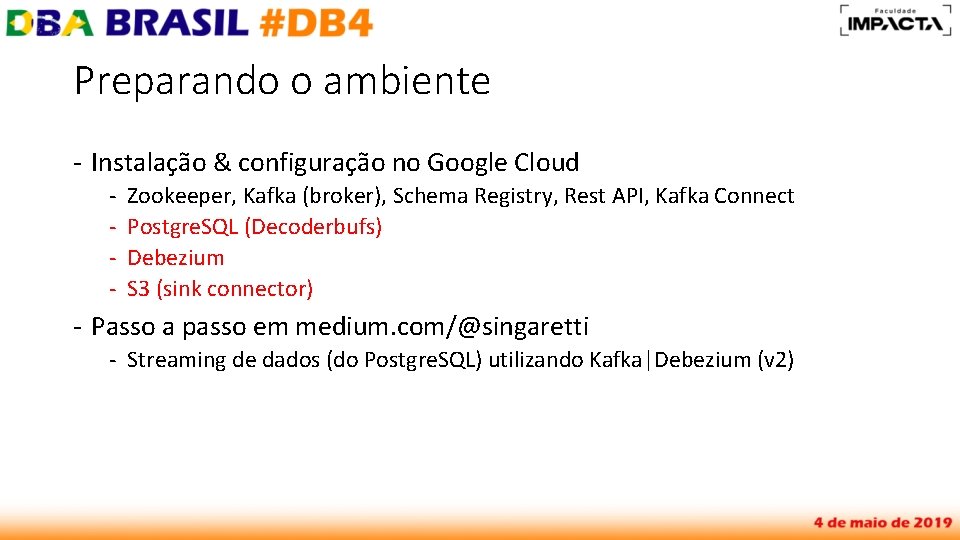 Preparando o ambiente - Instalação & configuração no Google Cloud - Zookeeper, Kafka (broker),