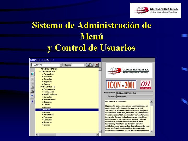 Sistema de Administración de Menú y Control de Usuarios 