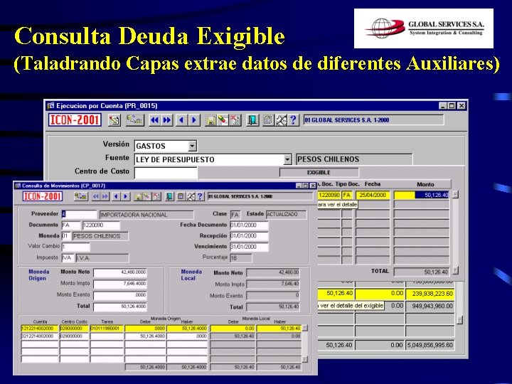 Consulta Deuda Exigible (Taladrando Capas extrae datos de diferentes Auxiliares) 