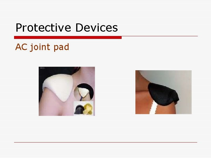 Protective Devices AC joint pad 