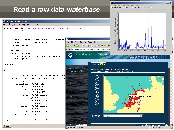 Read a raw data waterbase 