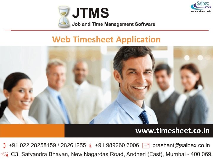 Web Timesheet Application www. timesheet. co. in 