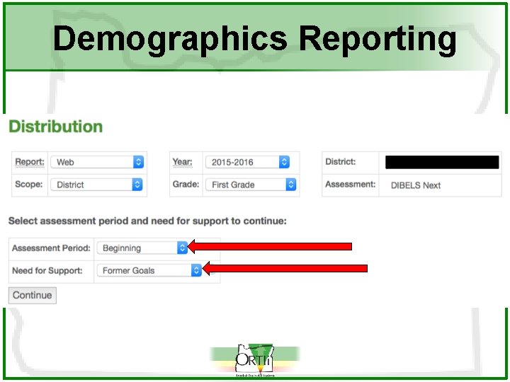 Demographics Reporting 