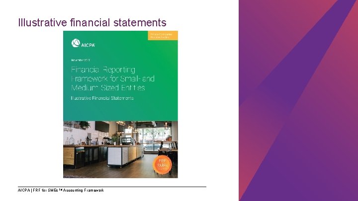 Illustrative financial statements AICPA | FRF for SMEs TM Accounting Framework 
