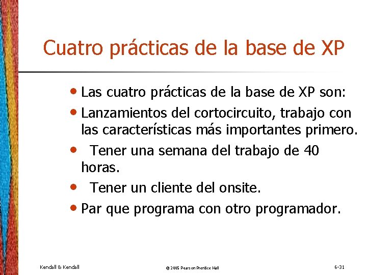 Cuatro prácticas de la base de XP • Las cuatro prácticas de la base