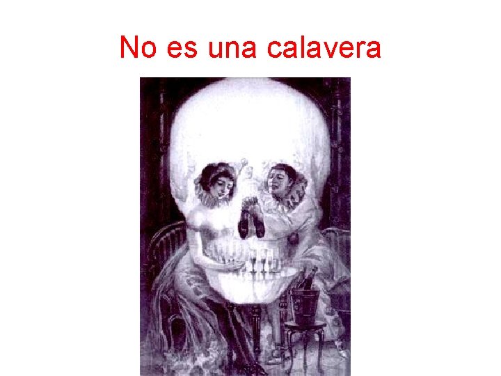 No es una calavera 
