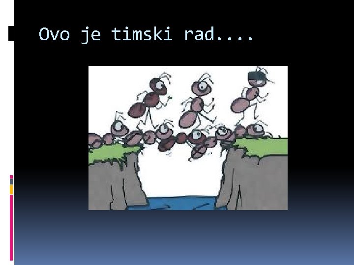 Ovo je timski rad. . 