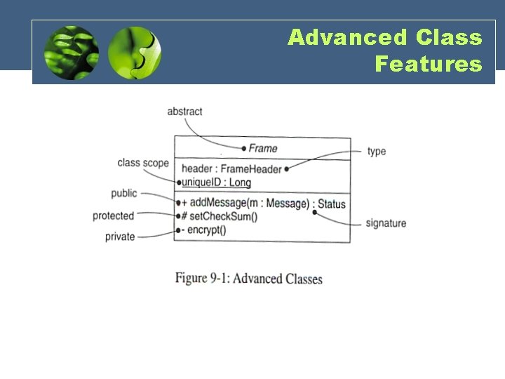 Advanced Class Features Advanced Class Features