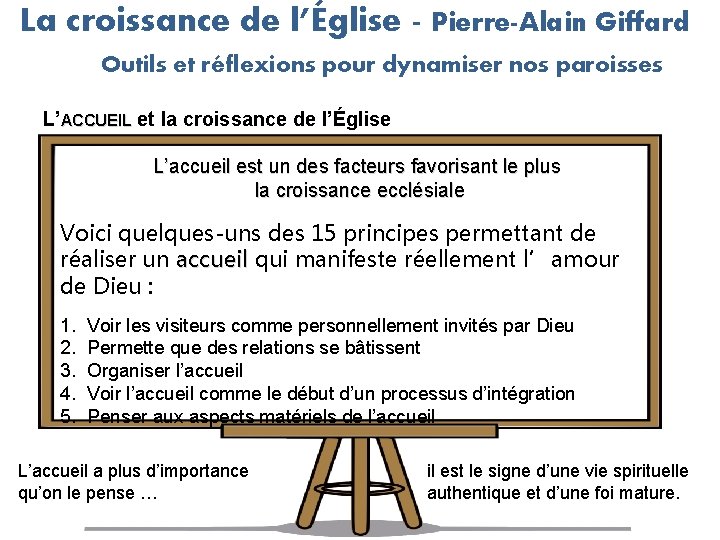 La croissance de l’Église - Pierre-Alain Giffard Outils et réflexions pour dynamiser nos paroisses