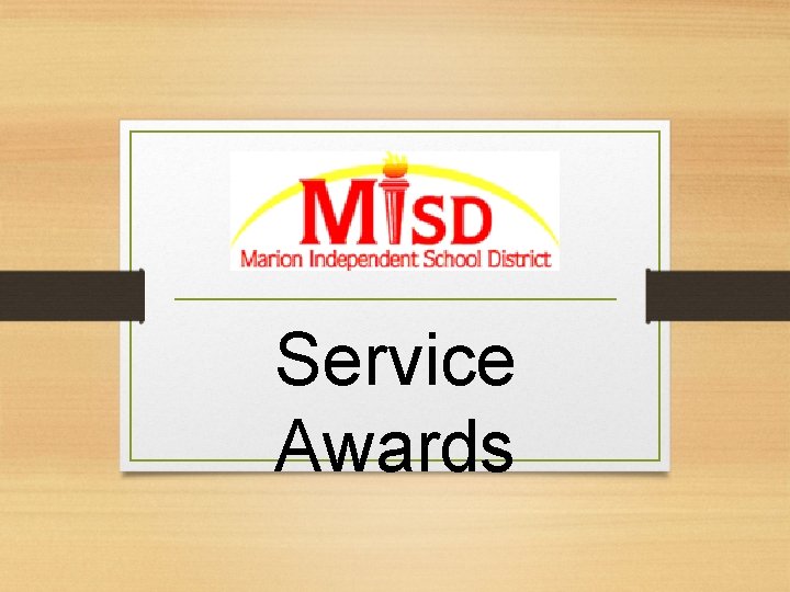 Service Awards 