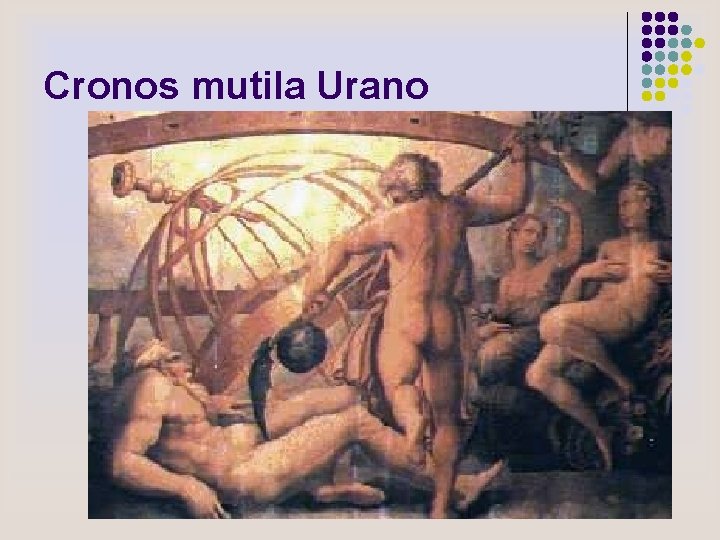 Cronos mutila Urano 