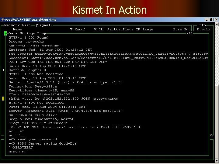 Kismet In Action 