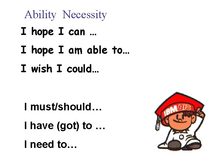 Unit 13 Language Study Word Study Modal Verbs