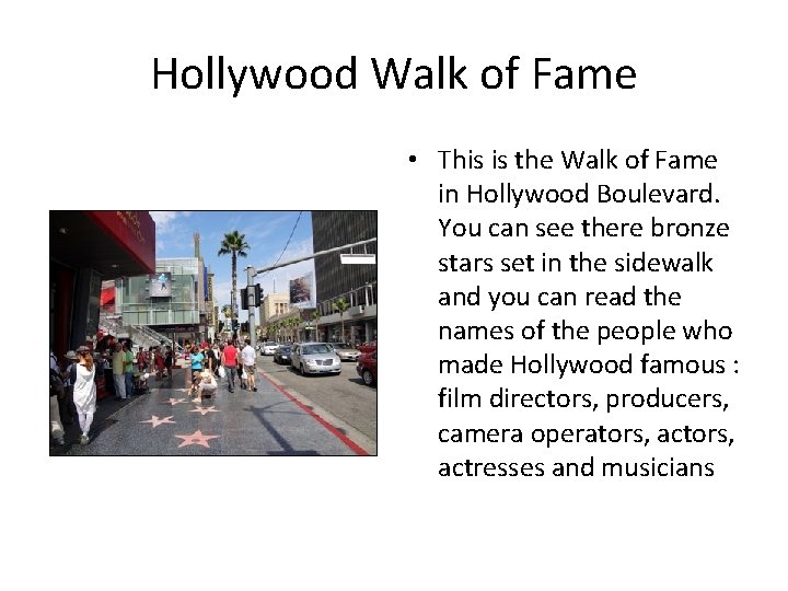 Hollywood Walk of Fame • This is the Walk of Fame in Hollywood Boulevard.