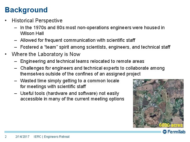 Background • Historical Perspective – In the 1970 s and 80 s most non-operations Background • Historical Perspective – In the 1970 s and 80 s most non-operations