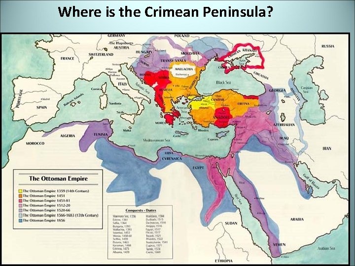 Where is the Crimean Peninsula? 