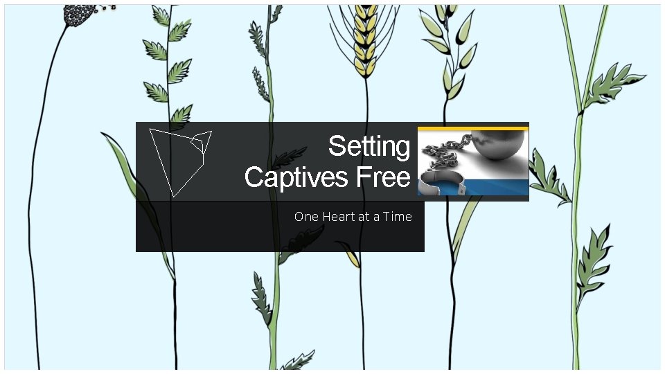 Setting Captives Free One Heart at a Time Setting Captives Free One Heart at a Time