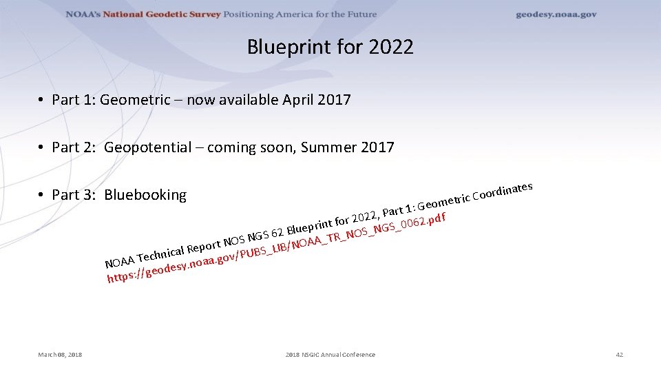 Blueprint for 2022 • Part 1: Geometric – now available April 2017 • Part