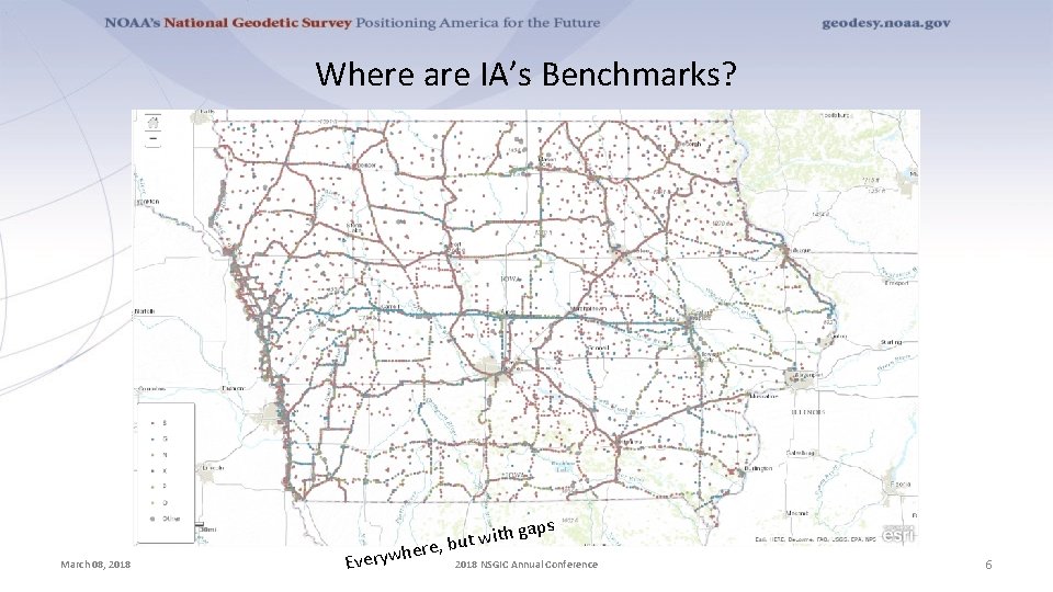 Where are IA’s Benchmarks? s March 08, 2018 Eve gap h t i w
