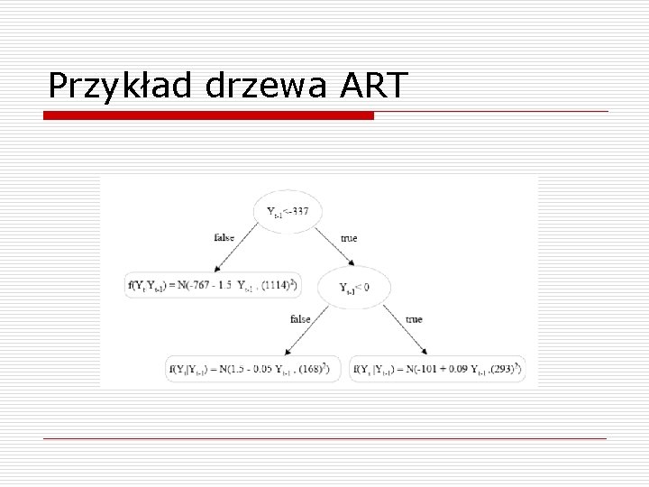 Przykład drzewa ART 