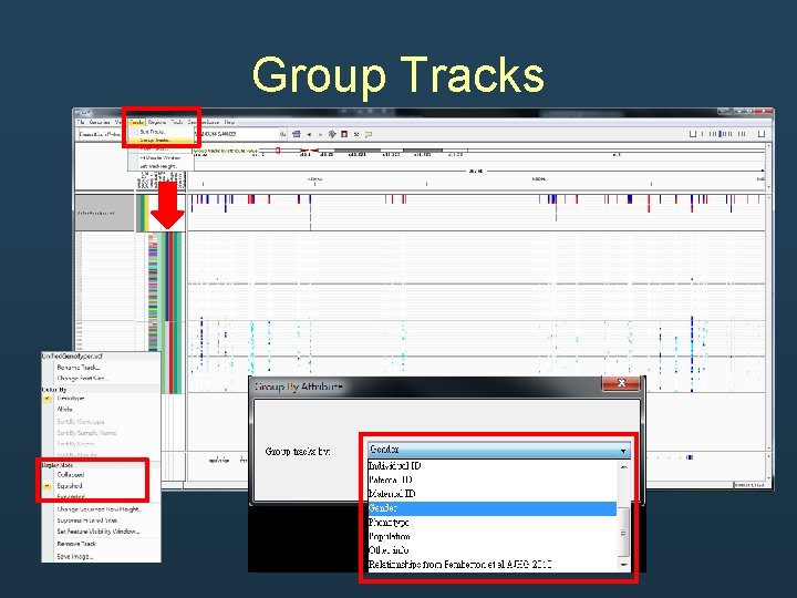 Group Tracks Group Tracks