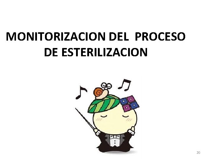 MONITORIZACION DEL PROCESO DE ESTERILIZACION 20 