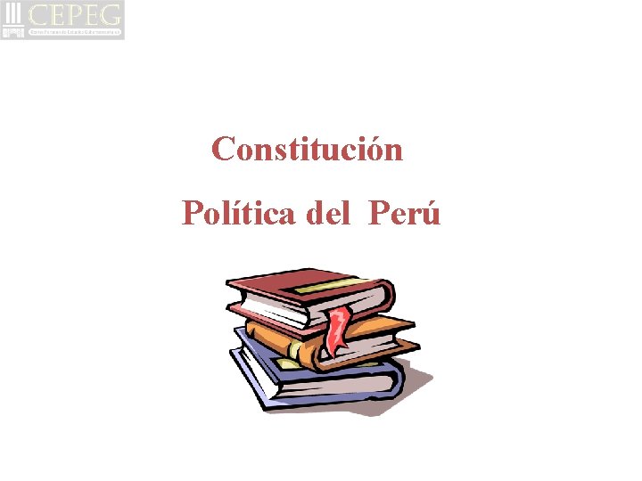 Constitución Política del Perú 