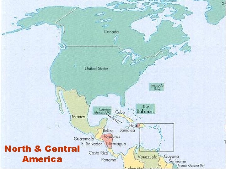 North & Central America 